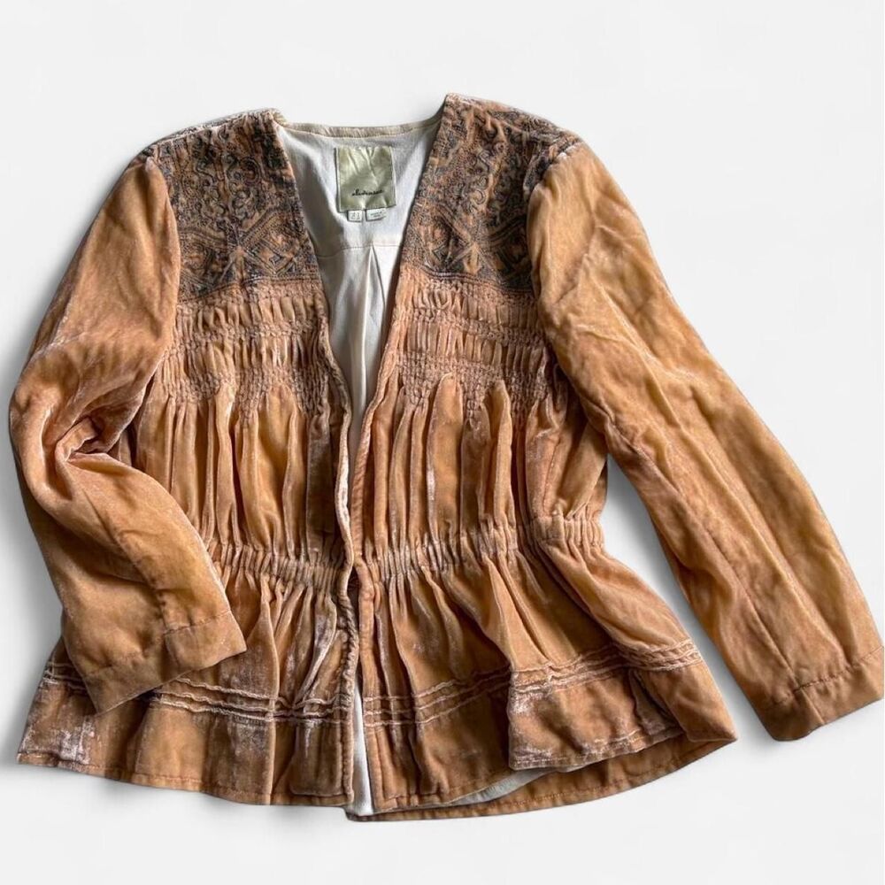 Anthropologie Women's Cream Jacket